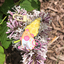 Load image into Gallery viewer, Hyacinth Rat Acrylic Keychain