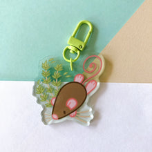 Load image into Gallery viewer, Thyme Rat Acrylic Keychain