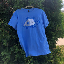 Load image into Gallery viewer, OLD DESIGN! Blue Positive Rattitude T-Shirt