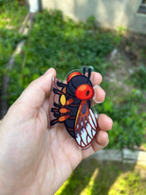 Load image into Gallery viewer, Periodical Cicada Acrylic Side Magnet