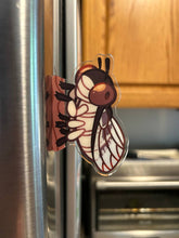 Load image into Gallery viewer, Cactus Dodger Cicada Acrylic Side Magnet