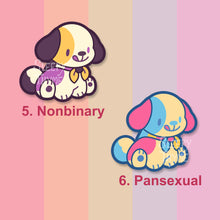 Load image into Gallery viewer, Pride Puppies - 3" Vinyl Stickers