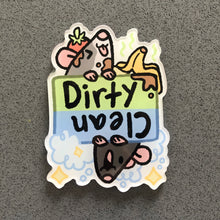 Load image into Gallery viewer, Clean/Dirty Rat Dishwasher Magnet
