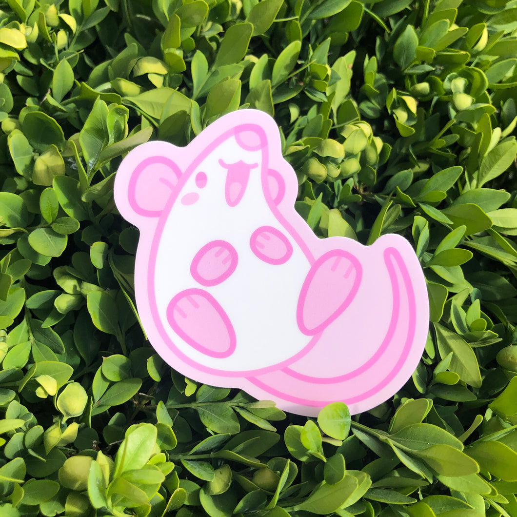 Pink Rat Vinyl Sticker