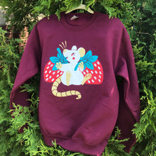 Load image into Gallery viewer, Strawberry Rat Sweatshirt
