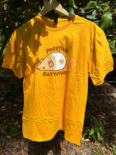 Load image into Gallery viewer, Gold Positive Rattitude T-Shirt
