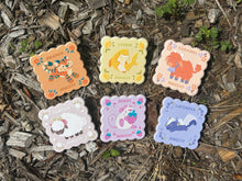 Load image into Gallery viewer, Wooden Animal Biscuit Pins
