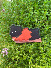 Load image into Gallery viewer, Woolly Bear Acrylic Side Magnet
