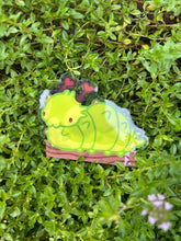 Load image into Gallery viewer, Japanese Emperor Caterpillar Acrylic Side Magnet
