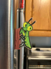 Load image into Gallery viewer, Praying Mantis Acrylic Side Magnet
