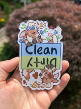 Load image into Gallery viewer, Clean/Dirty Deer Dishwasher Magnet
