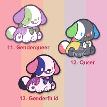 Load image into Gallery viewer, Pride Puppies - 3&quot; Vinyl Stickers
